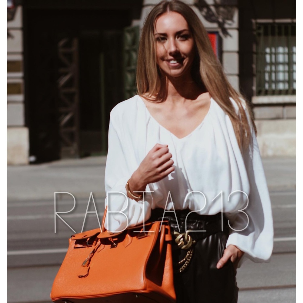 ZARA BALLOONED CROP TOP - Picture 3 of 10